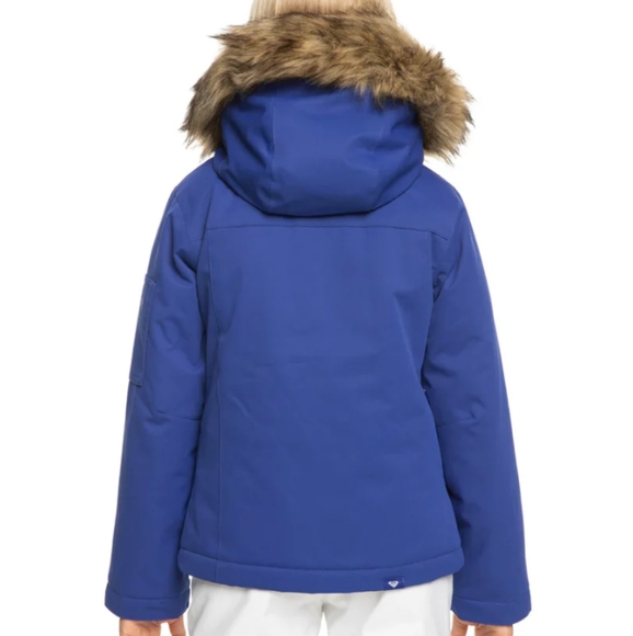 ROXY NEW Meade Girl Technical DryFlight Snow Jacket - Picture 9 of 12